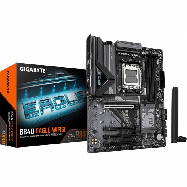 Материнская плата Gigabyte B840 EAGLE WF6E — для бизнеса и офиса