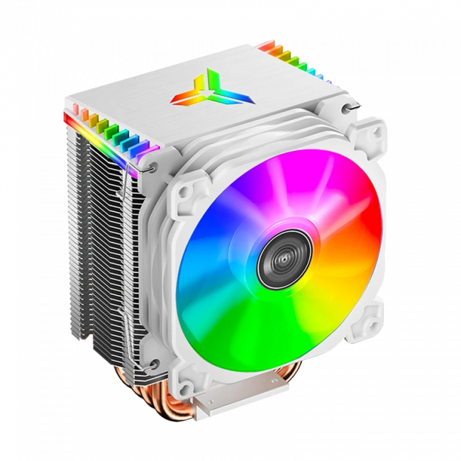 Кулер для процессора JONSBO CPU Cooler CR-1400 ARGB White — для бизнеса и офиса