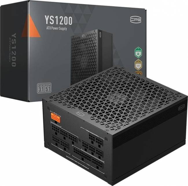 Блок питания PcCooler P5-YS1200-G1FFBK1-EU — для бизнеса и офиса
