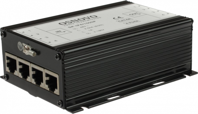 Грозозащита OSNOVO SP-IP4/1000P — для бизнеса и офиса Грозозащита OSNOVO SP-IP4/1000P — для бизнеса и офиса