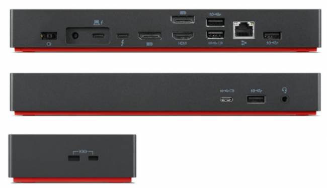 Док-станция Lenovo ThinkPad Universal Thunderbolt 4 Dock — для бизнеса и офиса