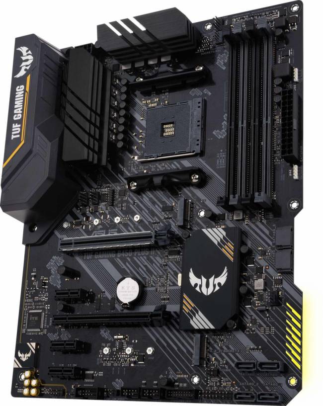 Материнская плата ASUS TUF GAMING B450-PLUS II — для бизнеса и офиса