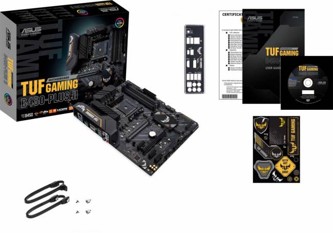 Материнская плата ASUS TUF GAMING B450-PLUS II — для бизнеса и офиса