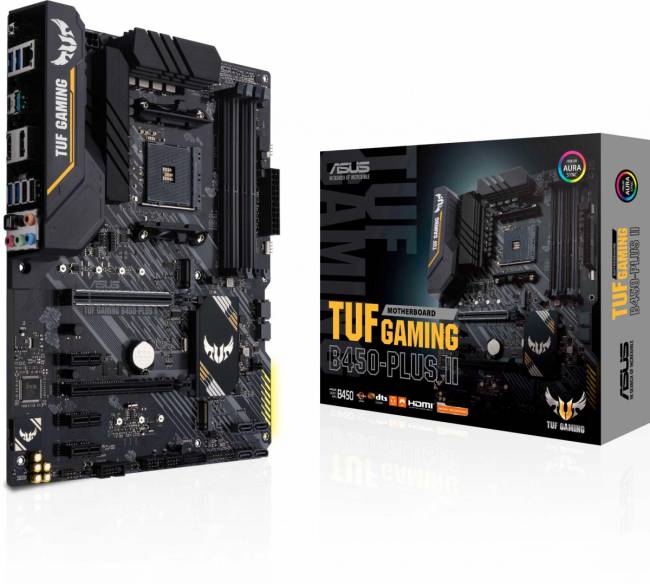 Материнская плата ASUS TUF GAMING B450-PLUS II — для бизнеса и офиса