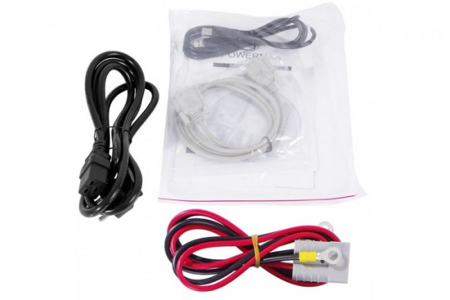 ИБП POWERMAN Online 3000, LCD, двойного преобразования, 3000ВА, 2700Вт, 2 евророзетки с резервным питанием, USB, RS232, слот SNMP, разъем EPO, внешний блок батарей (в комплект не входит),  215 х 315 х 475 мм., 8.9 кг. Powerman Online 3000 Plus