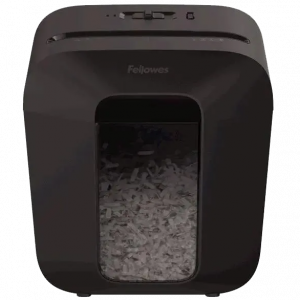 Шредер Fellowes® Powershred LX25, DIN P-4,  4х37мм, 6 лст., 11,5 лтр.,  уничт.: скрепки,скобы,карты Fellowes FS-41705