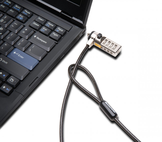 Замок для ноутбука Замок для ноутбука Lenovo Kensington Combination Cable lock (4XE0G97138) — для бизнеса и офиса