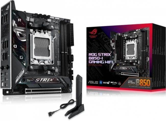Материнская плата ASUS ROG STRIX B850-I GAMING WIFI — для бизнеса и офиса