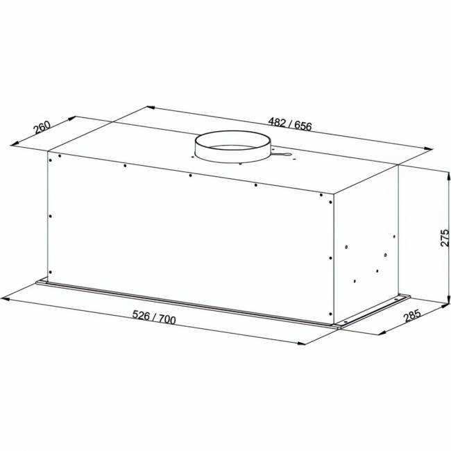 Встраиваемая вытяжка Kuppersberg Kuppersberg BIM 600 White — для бизнеса и офиса Встраиваемая вытяжка Kuppersberg Kuppersberg BIM 600 White — для бизнеса и офиса