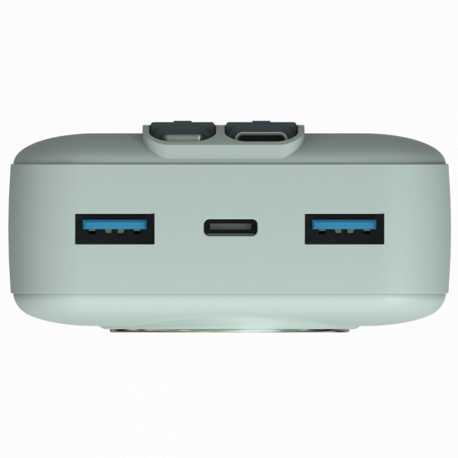 Портативный аккумулятор TOLT Lit KP228 Green, 20000mAh, 22,5W, fast charging and PD, green, CCC TÖLT KP228 Green — для бизнеса и офиса Портативный аккумулятор TOLT Lit KP228 Green, 20000mAh, 22,5W, fast charging and PD, green, CCC TÖLT KP228 Green — для бизнеса и офиса
