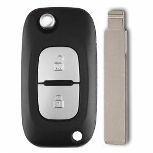 Корпус выкидного ключа RENAULT 2 кнопки HU-HCA HU83