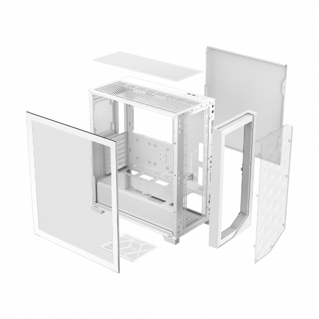 Корпус без блока питания PCCooler C3D510 WH — для бизнеса и офиса