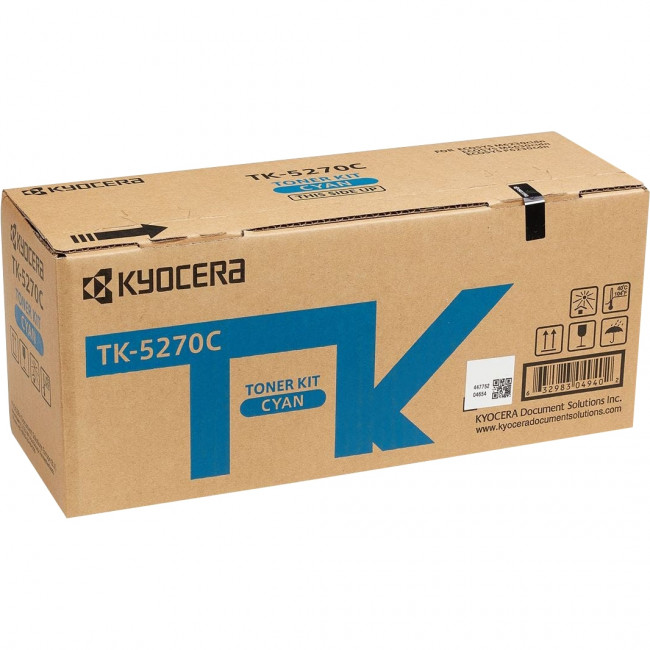 тонер-картридж Kyocera TK-5270C Kyocera 1T02TVCNL0 тонер-картридж Kyocera TK-5270C Kyocera 1T02TVCNL0