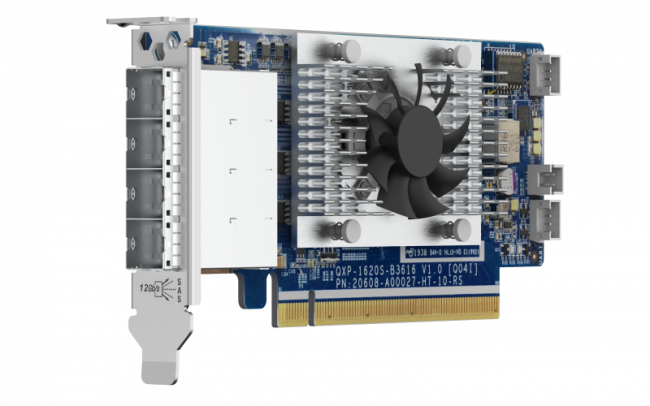 Карта расширения QNAP QXP-1620S-B3616W — для бизнеса и офиса Карта расширения QNAP QXP-1620S-B3616W — для бизнеса и офиса