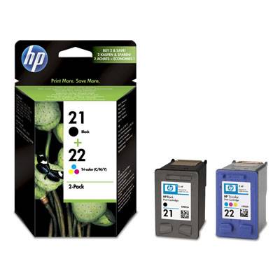 Картридж набор 21+22 для HP DJ 3920/3940, 0,190К+0,165К (O) SD367AE bk+color (уцен.срок годности) — для бизнеса и офиса