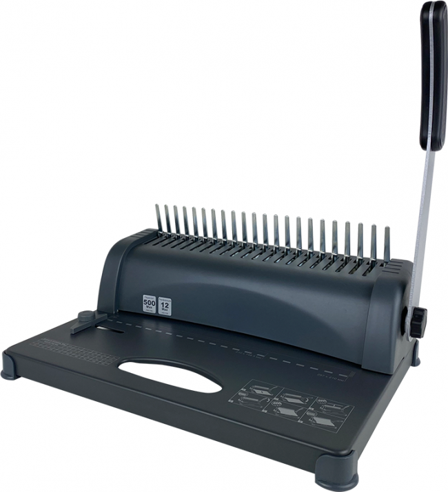 Переплетчик ГЕЛЕОС БП-12 на пластиковую пружину Гелеос БП-12