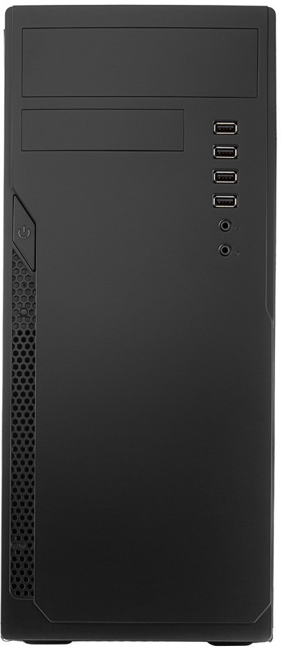 Корпус c блоком питания 500 Ватт Foxline FL-301-FZ500R