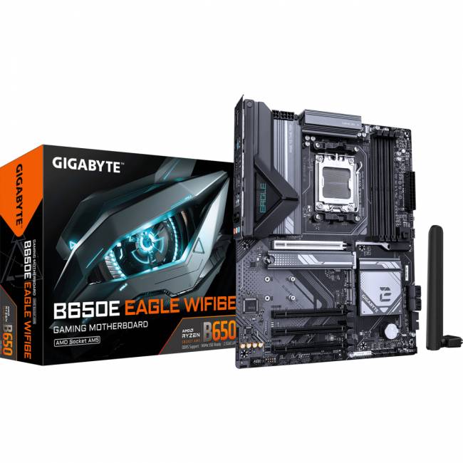 Материнская плата Gigabyte B650E EAGLE WF6E — для бизнеса и офиса Материнская плата Gigabyte B650E EAGLE WF6E — для бизнеса и офиса