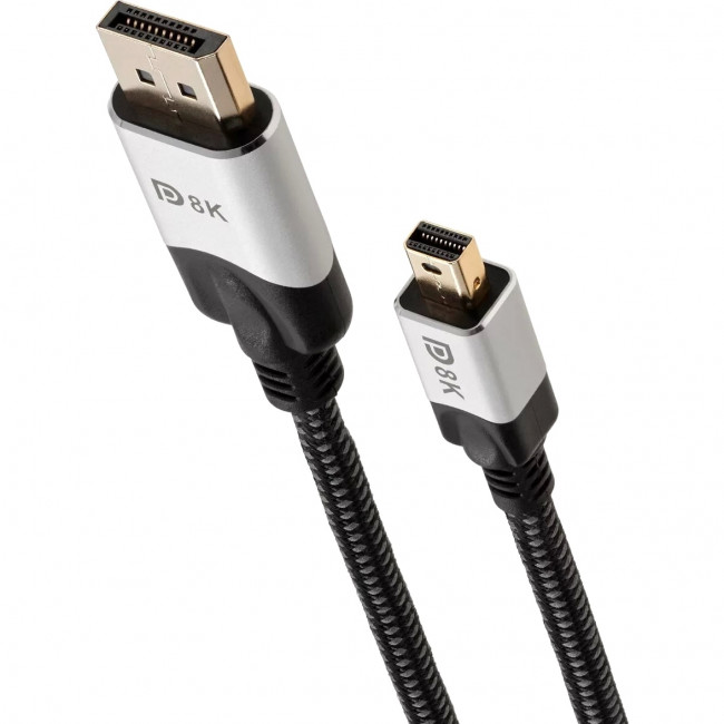 Кабель-переходник Mini DisplayPort M -> Display Port M 1.4V 1,5м VCOM <CG685-1.5M> VCOM CG685-1.5M