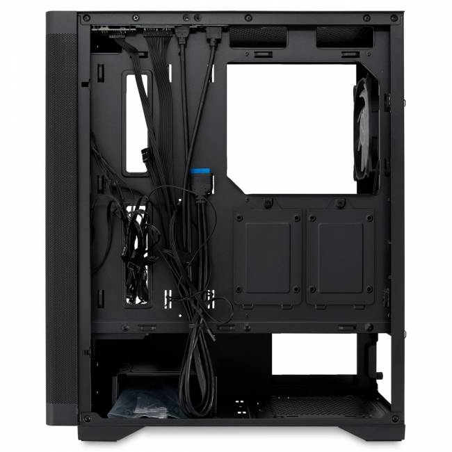 Корпус без блока питания HSPD M520-TGBK-ARGB — для бизнеса и офиса