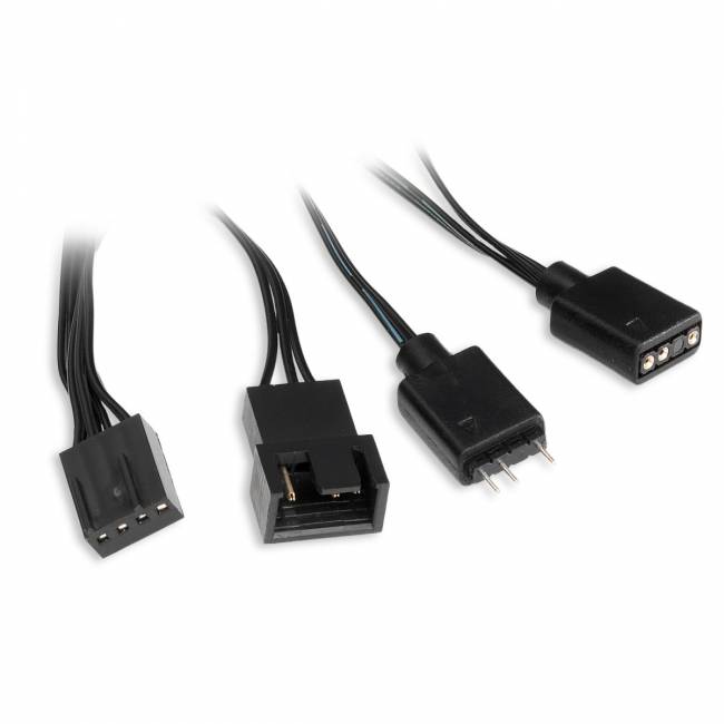 Корпус без блока питания HSPD M520-TGBK-ARGB — для бизнеса и офиса