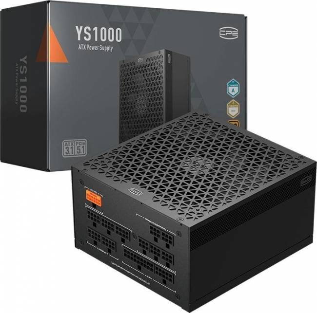 Блок питания PcCooler P5-YS1000-G1FFBK1-EU — для бизнеса и офиса