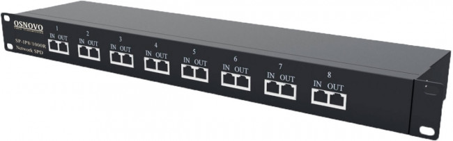 Грозозащита OSNOVO SP-IP8/1000R — для бизнеса и офиса
