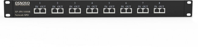 Грозозащита OSNOVO SP-IP8/1000R — для бизнеса и офиса