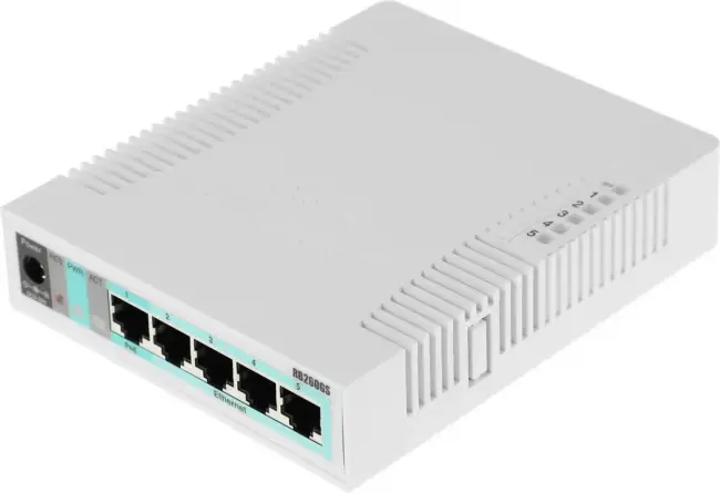 Коммутатор Mikrotik CSS106-5G-1S — для бизнеса и офиса