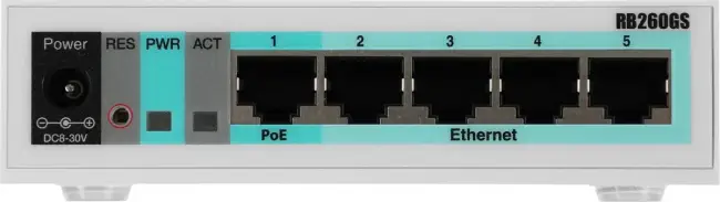 Коммутатор Mikrotik CSS106-5G-1S — для бизнеса и офиса