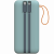 Портативный аккумулятор TOLT Lit KP328 Green, 30000mAh, 22,5W, fast charging and PD, green, CCC TÖLT KP328 Green — для бизнеса и офиса