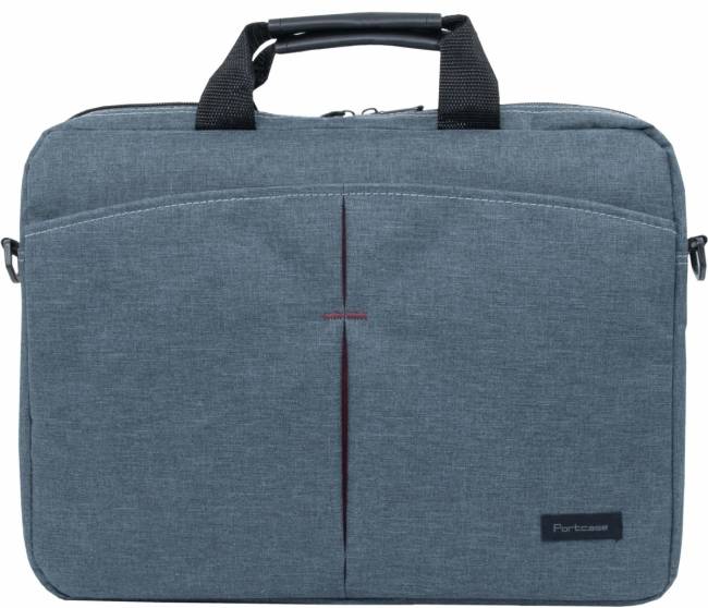 Сумка для ноутбука 15.6" PORTcase KCB-162 GREY — для бизнеса и офиса