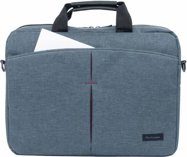 Сумка для ноутбука 15.6" PORTcase KCB-162 GREY — для бизнеса и офиса
