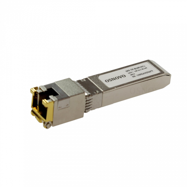 Трансивер OSNOVO SFP-TP-RJ45(10G) — для бизнеса и офиса