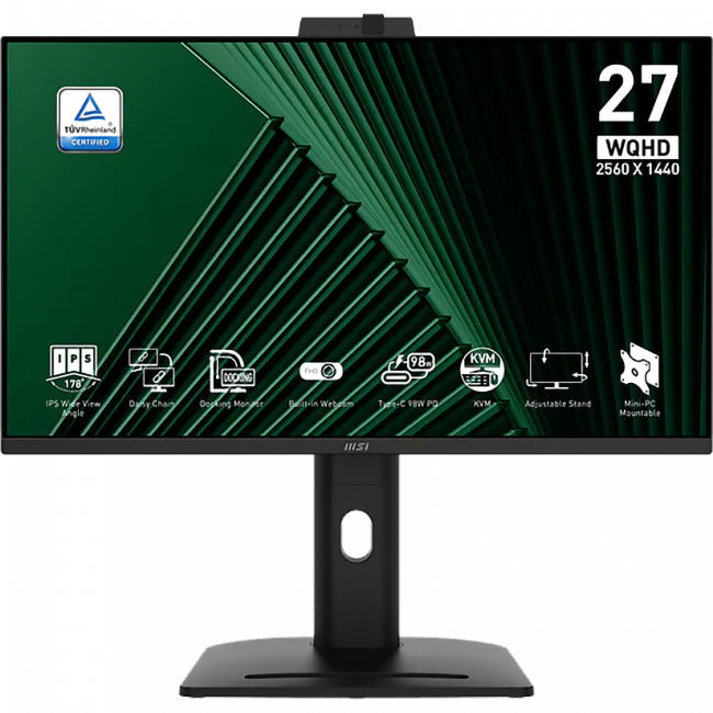 Монитор MSI PRO MP275QPDG (9S6-3PC8CM-005) — для бизнеса и офиса Монитор MSI PRO MP275QPDG (9S6-3PC8CM-005) — для бизнеса и офиса