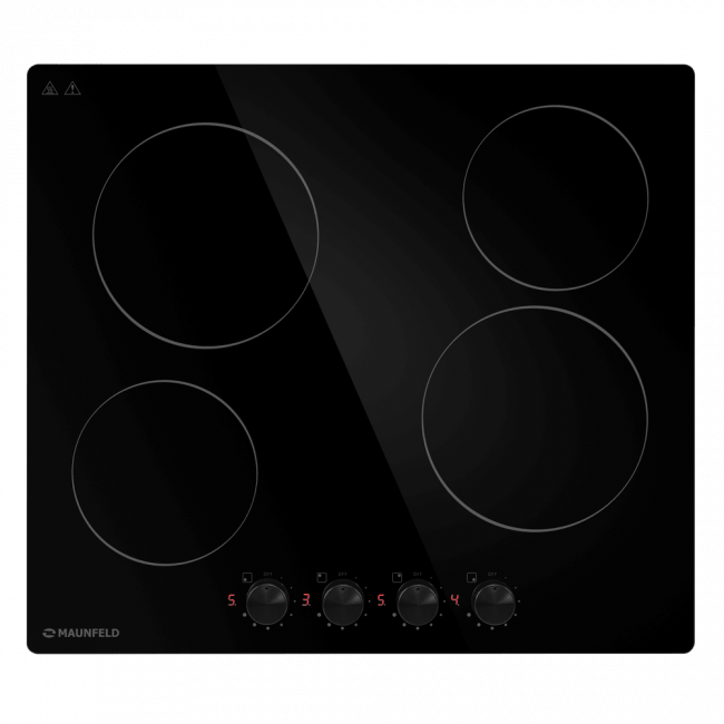 Электрическая варочная панель MAUNFELD CVCE594MBK2 — для бизнеса и офиса Электрическая варочная панель MAUNFELD CVCE594MBK2 — для бизнеса и офиса