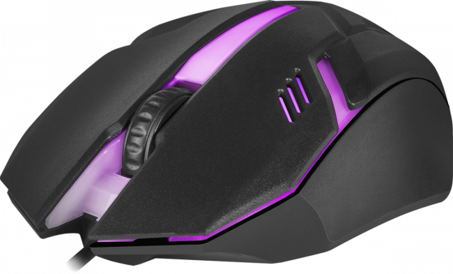 Defender Проводная оптическая мышь Hit MB-550 7цветов,3кнопки,1200dpi,черный Defender Hit MB-550 черный