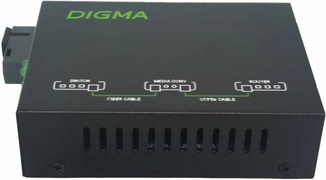 Медиаконвертер Digma DMC-1G35-20AL — для бизнеса и офиса