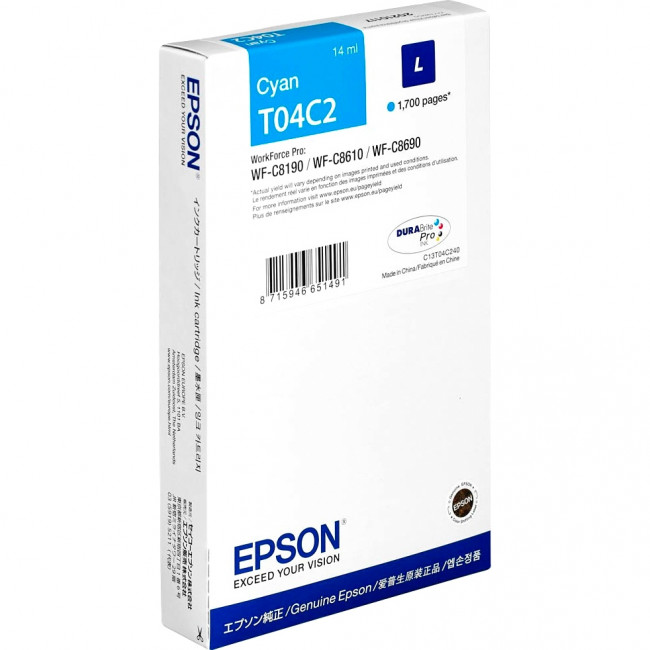 Картридж Epson C13T04C240 Картридж Epson C13T04C240