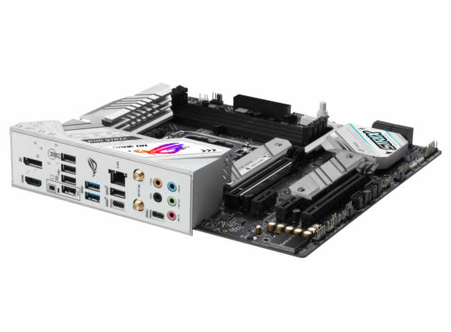 Материнская плата ASUS ROG STRIX B760-G GAMING WIFI D4 Материнская плата ASUS ROG STRIX B760-G GAMING WIFI D4