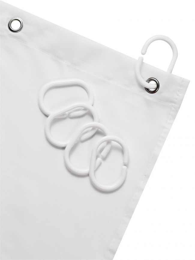 Штора для ванной Штора для ванной Rosso, 180x180 см