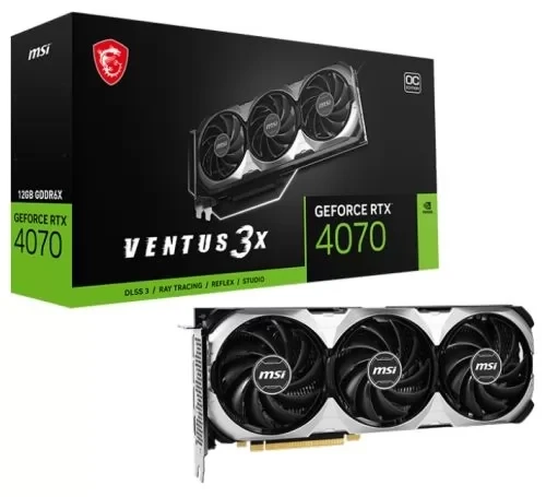 Видеокарта MSI GeForce RTX 4070 VEN — для бизнеса и офиса
