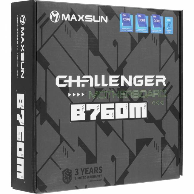 Материнская плата MAXSUN MS-Challenger B760M — для бизнеса и офиса
