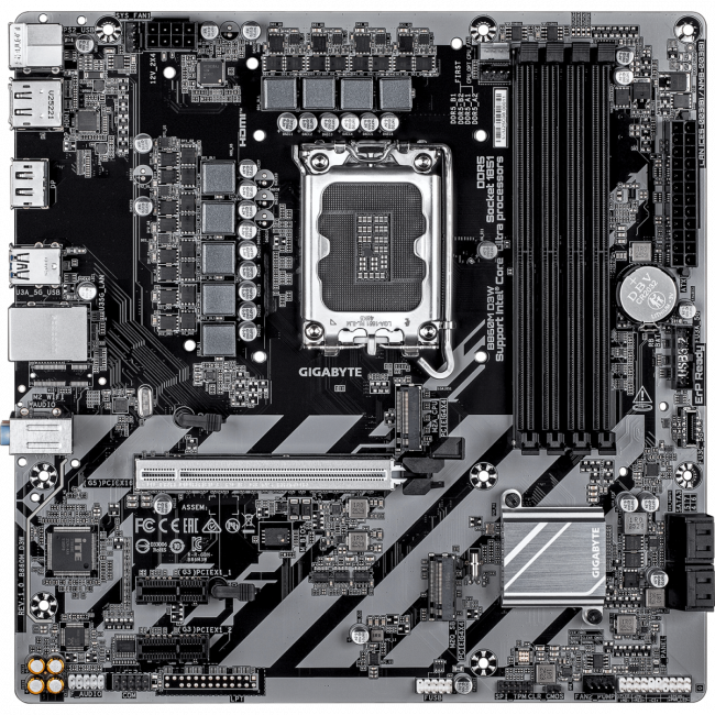 Материнская плата Gigabyte B860M D3W — для бизнеса и офиса Материнская плата Gigabyte B860M D3W — для бизнеса и офиса