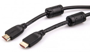 Кабель HDMI 19M/M ver 2.0, 3М,2 фильтра, Aopen/Qust <ACG517D-3M> VCOM HDMI (m) - HDMI (m) 3м