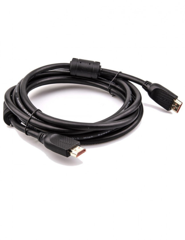 Кабель HDMI 19M/M ver 2.0, 3М,2 фильтра, Aopen/Qust <ACG517D-3M> VCOM HDMI (m) - HDMI (m) 3м — для бизнеса и офиса