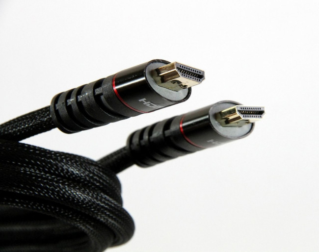 Кабель HDMI 19M/M ver. 2.0 черные коннекторы, 1.8m VCOM <CG526S-B-1.8M> Blister VCOM HDMI (m) - HDMI (m) 1.8м