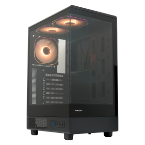 Корпус без блока питания HSPD F510-TGBK-ARGB