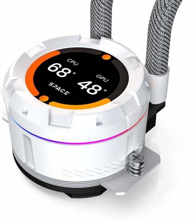 Система водяного охлаждения ID-COOLING SL360 XE WHITE — для бизнеса и офиса Система водяного охлаждения ID-COOLING SL360 XE WHITE — для бизнеса и офиса