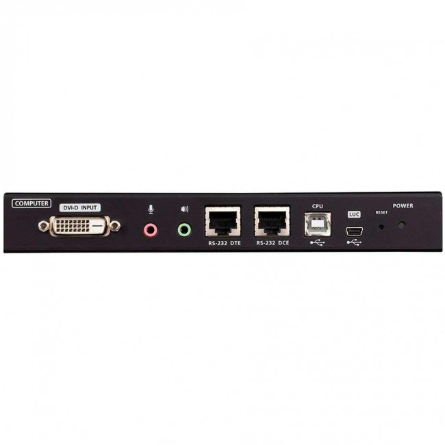 Удлинитель, KVM+DVI, управление по IP, Rackmount/Desktop, 10/100 Base-T, с KVM-шнурами PS2 1х1.2м.;USB 1x1.2м., TCP/IP, (Virtual Media;WIN98SE/ME/2000/XP/FREE-BSD/LINUX 7.0 или выше;1600x1200 60Hz;) ATEN CN9600 Удлинитель, KVM+DVI, управление по IP, Rackmount/Desktop, 10/100 Base-T, с KVM-шнурами PS2 1х1.2м.;USB 1x1.2м., TCP/IP, (Virtual Media;WIN98SE/ME/2000/XP/FREE-BSD/LINUX 7.0 или выше;1600x1200 60Hz;) ATEN CN9600